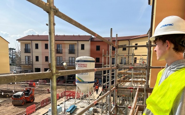 Army Family Housing site visit sparks architectural dreams for Vicenza High School students