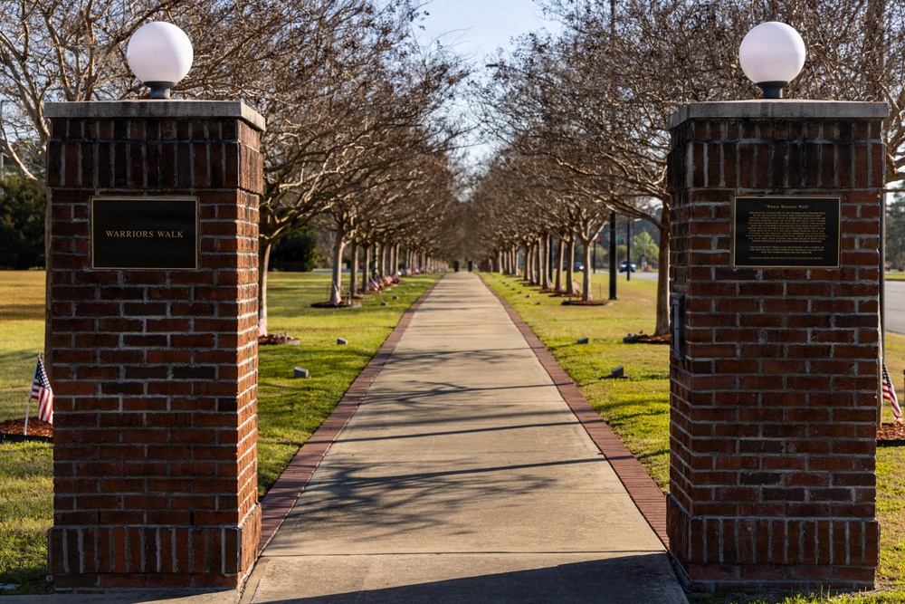 Warriors Walk gets new plaques