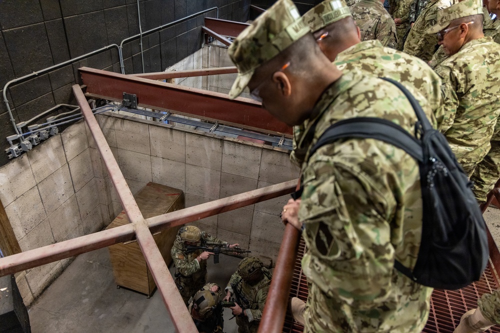 Colombian Senior Enlisted Leaders Visit 7th Special Forces Group (Airborne) During 22nd PISAJ Engagement