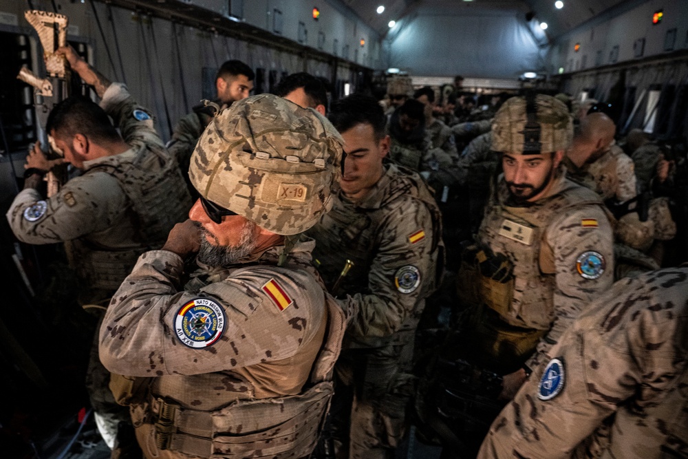 NATO mission Iraq redeployment