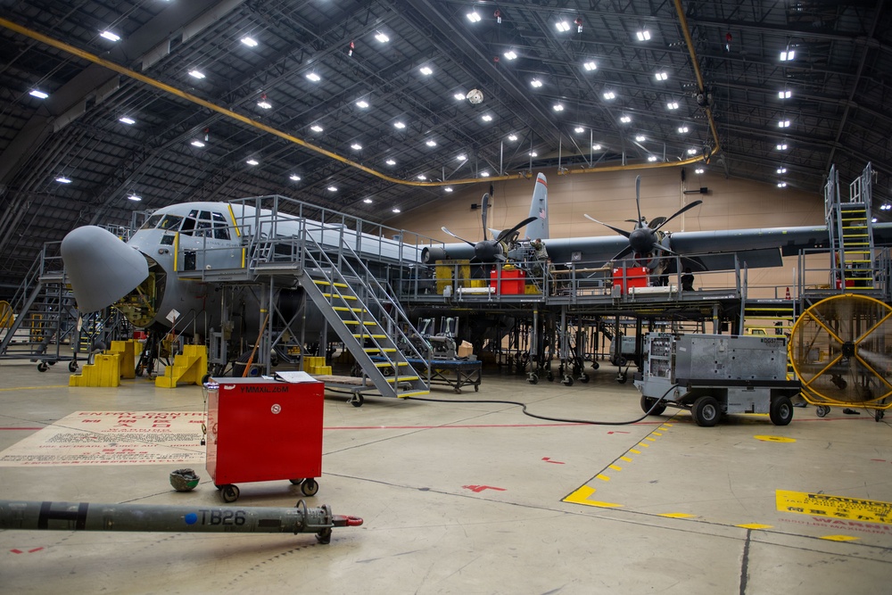 374 AW loads cargo during BM26