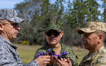 Colombian Senior Enlisted Leaders Visit 7th Special Forces Group (Airborne) During 22nd PISAJ Engagement