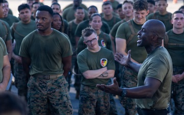 9th Communication Battalion conducts PT event