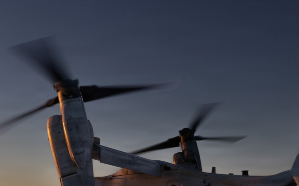 VMM-161 conducts night flight operations