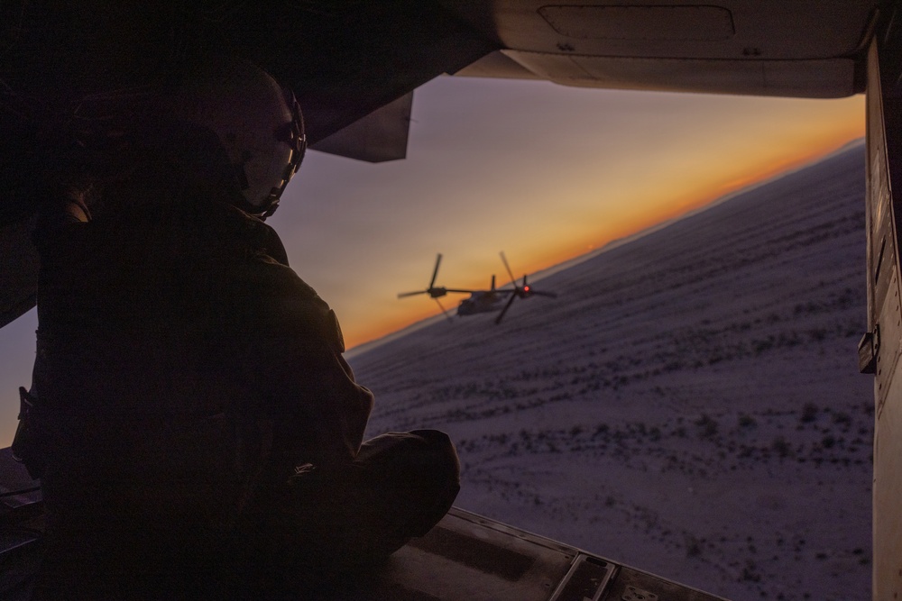 VMM-161 conducts night flight operations