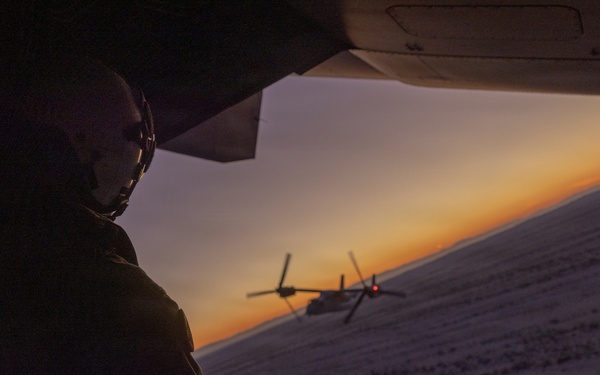 VMM-161 conducts night flight operations
