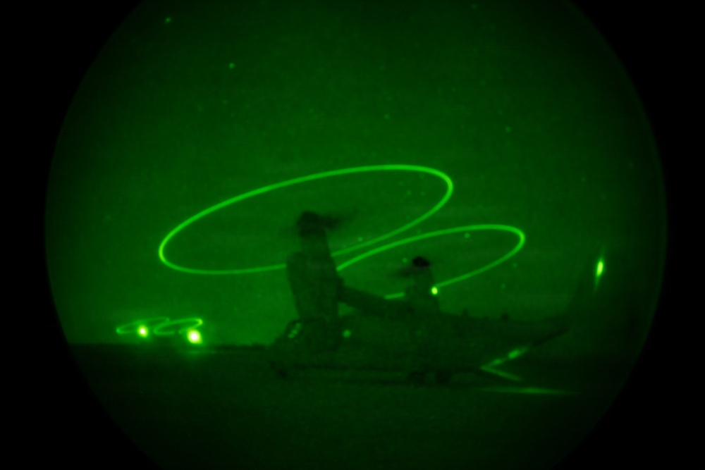 VMM-161 conducts night flight operations