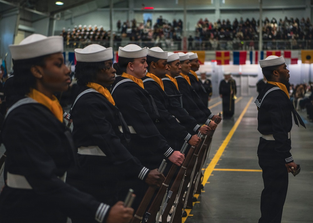 Recruit Training Command Pass in Review