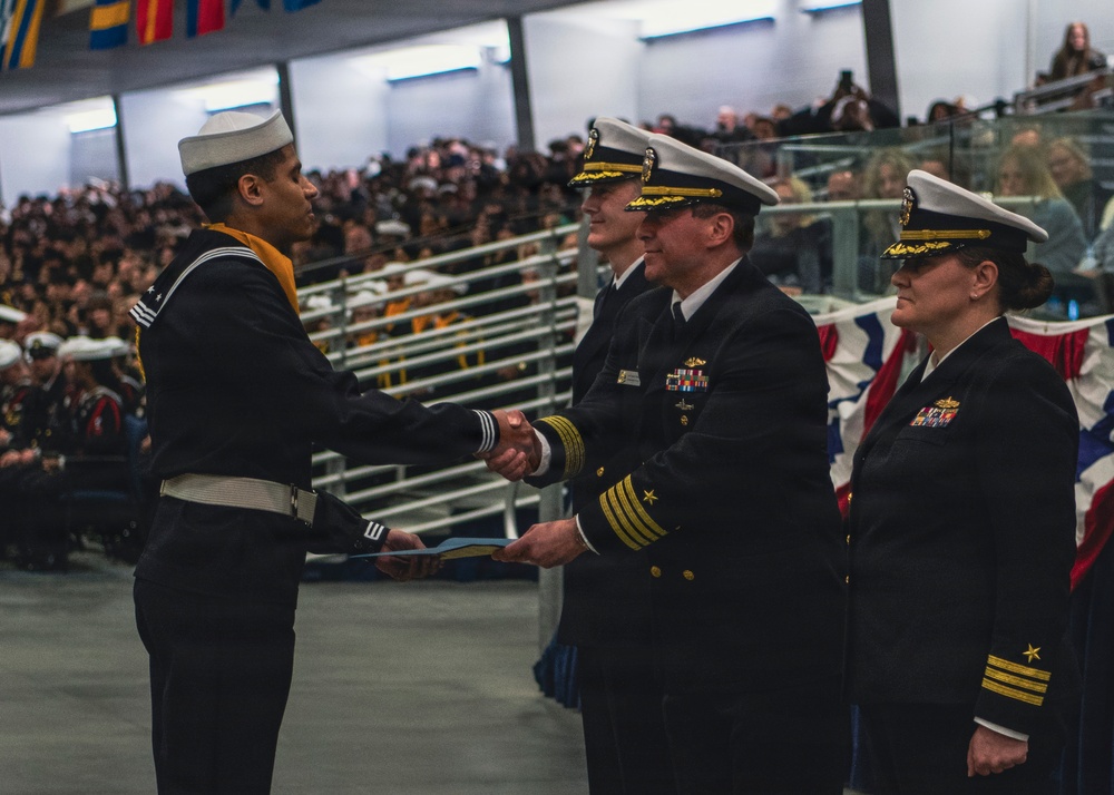 Recruit Training Command Pass in Review Mar. 19, 2026