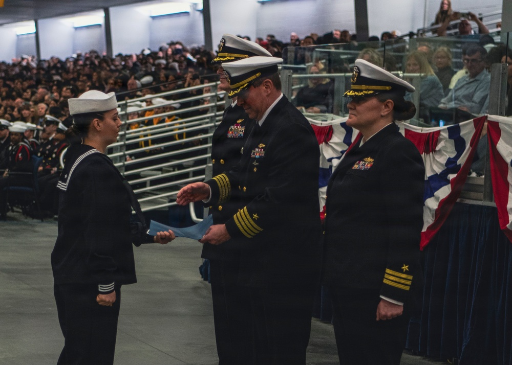 Recruit Training Command Pass in Review