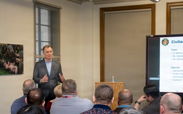 BUMED Executive Director visits NMFDC Region