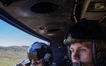 U.S. Marines with  HMLA-367 participate in live-fire range