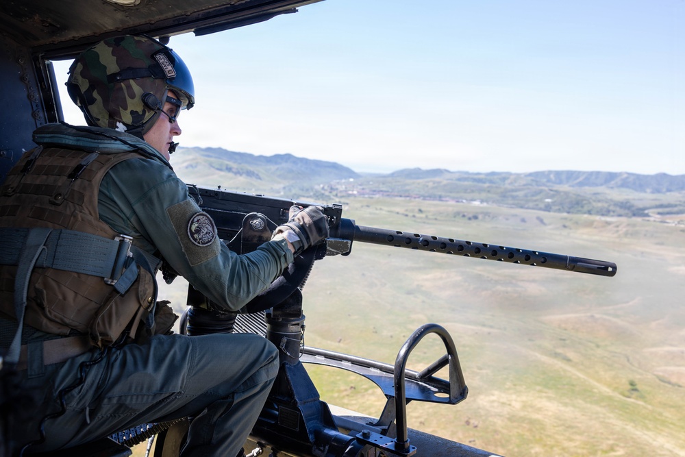 U.S. Marines with HMLA-367 execute joint live-fire exercise alongside JTAC