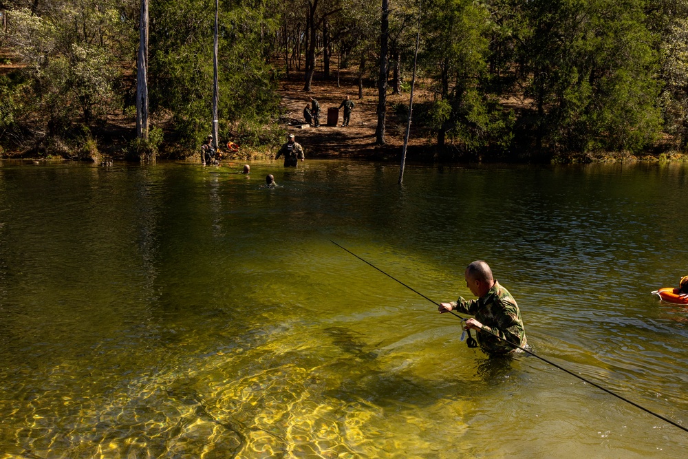 Colombian military Visits 6th Ranger training battalion