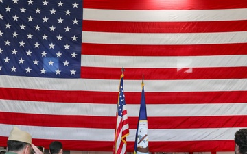 CVW-7 Conducts Aerial Change of Command