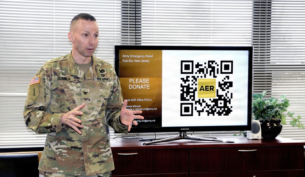 JB MDL deputy commander speaks at AER kick-off