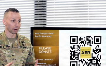 JB MDL deputy commander speaks at AER kick-off