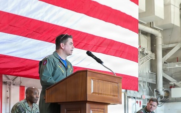CVW-7 Conducts Aerial Change of Command