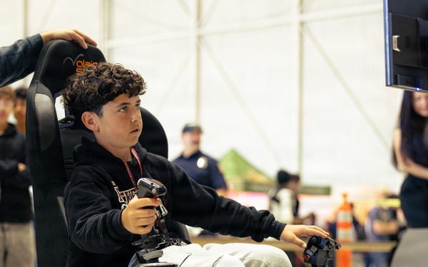 Antelope Valley students engage at USAF Plant 42 aerospace career fair