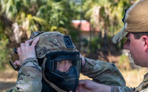 920th Security Forces Squadron conducts training