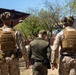 U.S. Border Patrol agents lead Marines on guided southern border survey