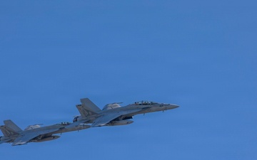 VFA-105 Executes Change of Command with Aerial Flyover