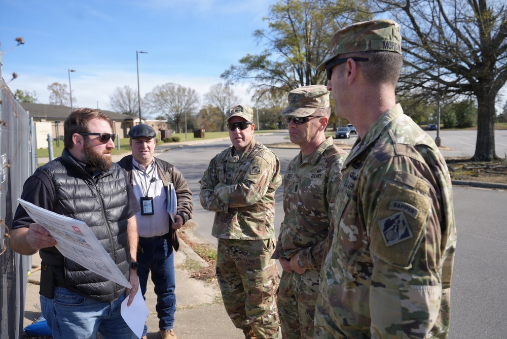 USACE leaders visit Fort Bragg to review SOF infrastructure projects