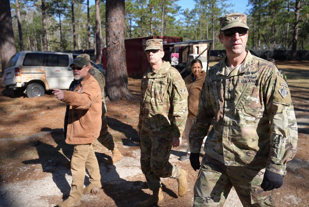 USACE leaders visit Fort Bragg to review SOF infrastructure projects
