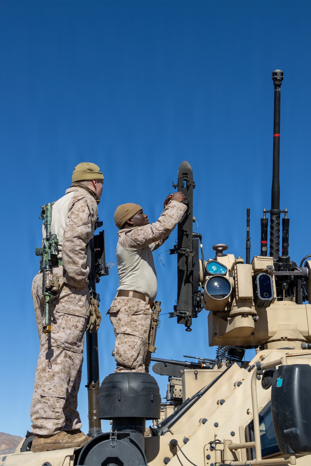 3rd LAAB Maintains MADIS Systems at Fort Irwin, California