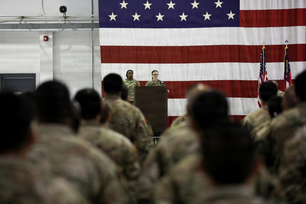 Georgia Guard Chemical Company Prepares to Mobilize Overseas