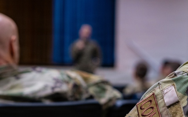 Cyber Defense Operations leadership visit Team Eglin