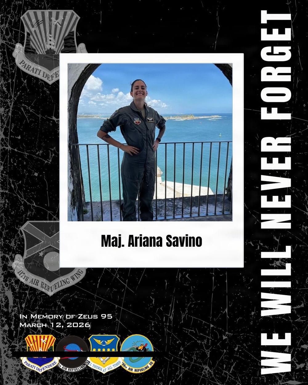 Maj. Ariana Savino (ZEUS 95)