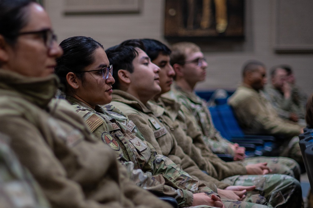 Cyber Defense Operations leadership visit Team Eglin