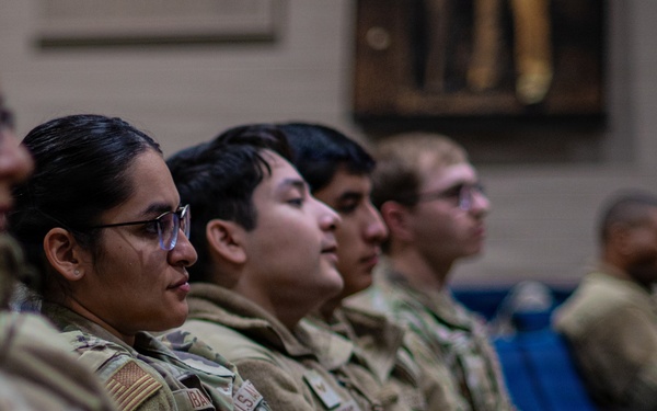 Cyber Defense Operations leadership visit Team Eglin