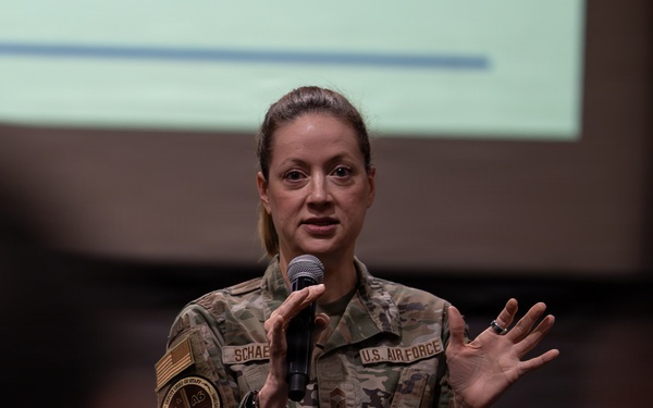 Cyber Defense Operations leadership visit Team Eglin