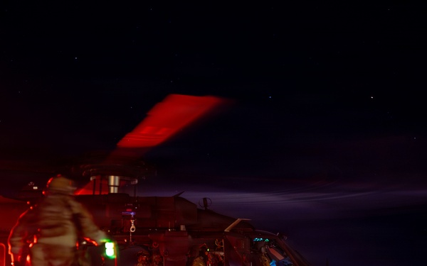 Rangers Prepare to Fast Rope