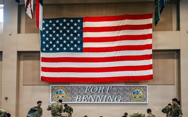 Rangers Prepare for an Airborne Jump