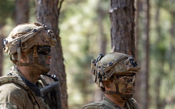 JRTC Soldiers train during CSA visit