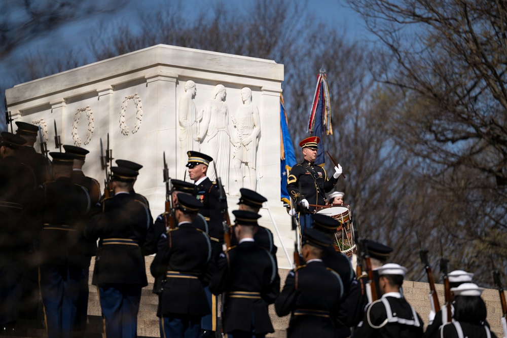 Japanese Prime Minister Sanae Takaichi Visits Arlington National Cemetery