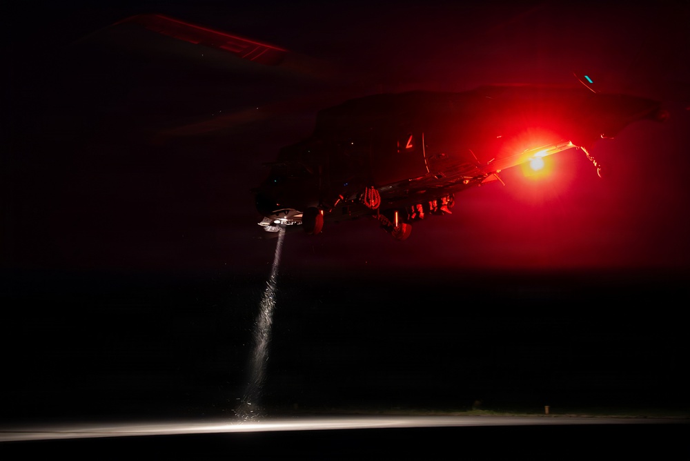 Rangers Prepare for Fast Rope Training