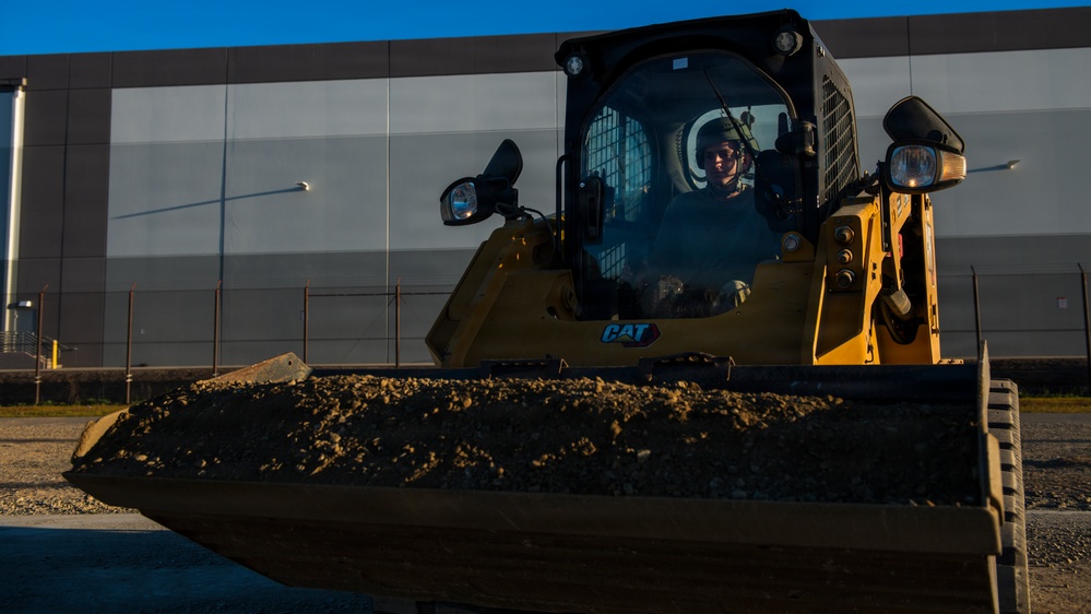 163d CES repairs flightline; meets METs during exercise Grizzly Talon