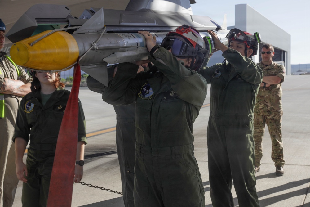 VMFAT-502 hosts UK Royal Air Force, Royal Navy