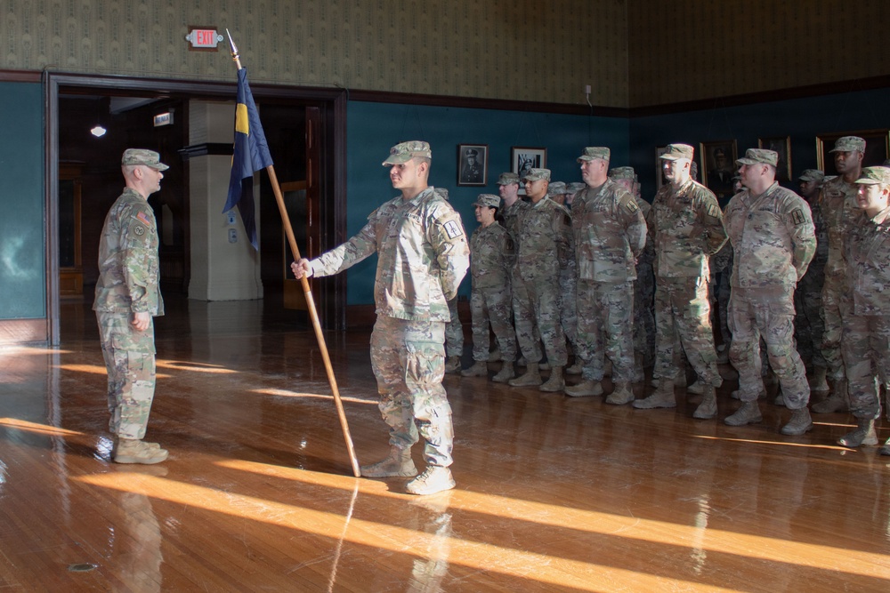 Buffalo-based New York Army National Guard Soldier retirement ceremony
