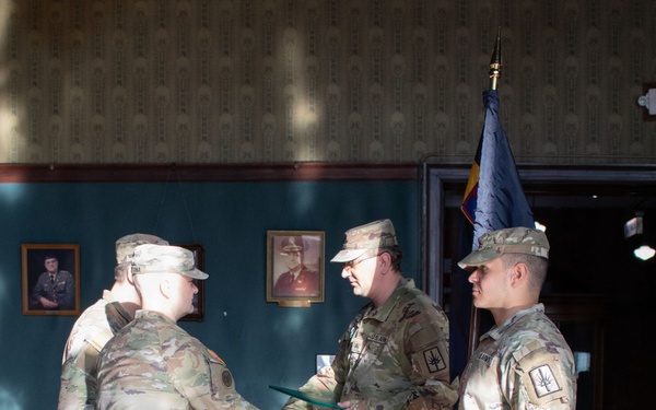 Buffalo-based New York Army National Guard Soldier retirement ceremony
