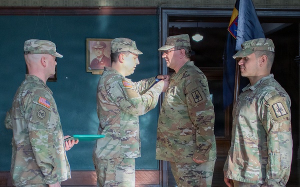 Buffalo-based New York Army National Guard Soldier retirement ceremony