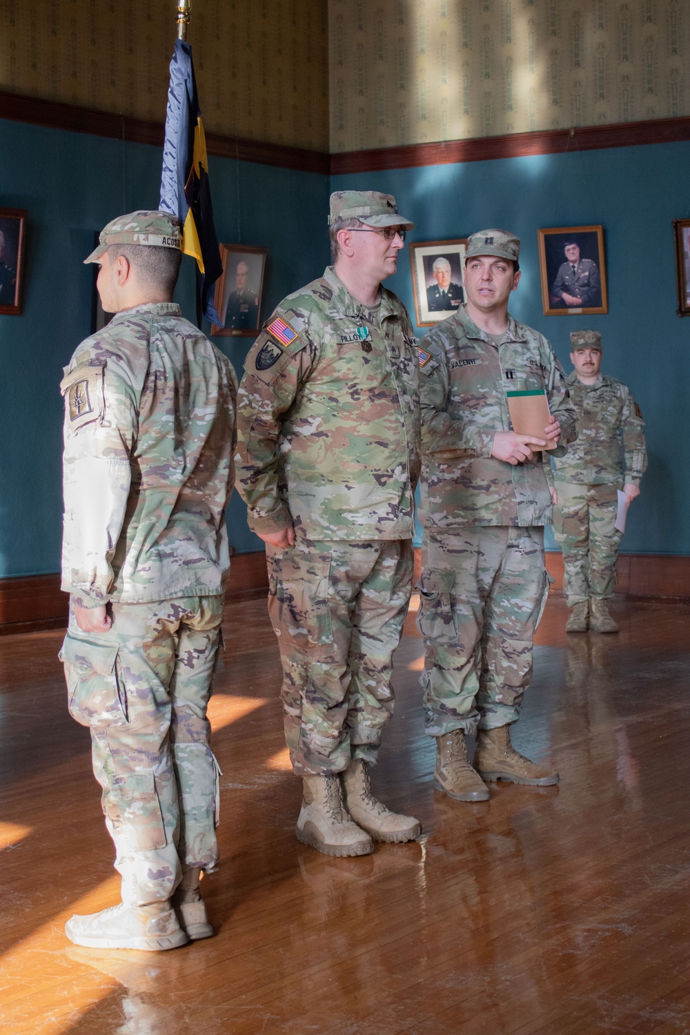 Buffalo-based New York Army National Guard Soldier retirement ceremony