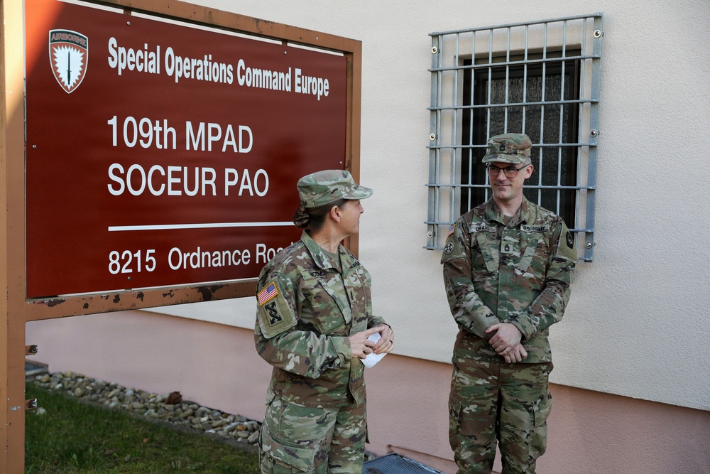 Master Sergeant Promotion in Germany