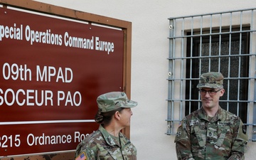 Master Sergeant Promotion in Germany