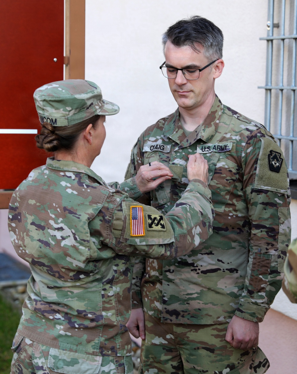 Master Sergeant Promotion in Germany