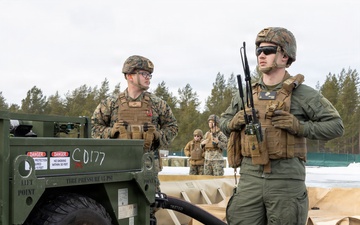 CORE26 | Swedish Soldiers, U.S. Marines Join Together to Fuel Aircraft in the Arctic